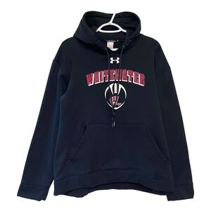 Under Armour Georgia Whitewater Wildcats HS Football Fleece Hoodie Size XL